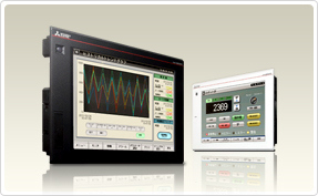 GOT2000 GT23 HMI Touch Screen PLC Compatible With SD/USB Data Backup