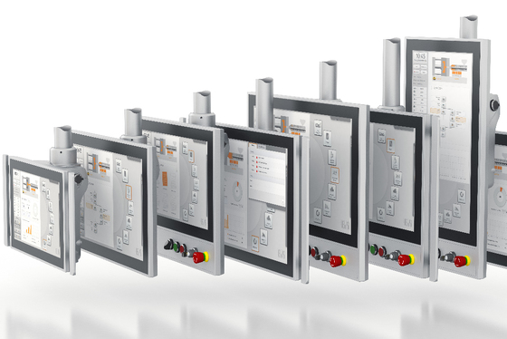 OpenSAFETY Integrated Automation HMI Display Panel 5000 Multi Touch Rocker Arm