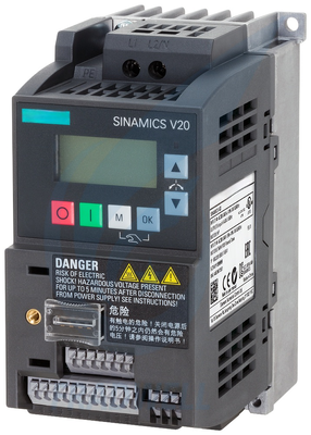 SINAMICS V20 Compact Frequency Converter for Simple Speed Regulation & Energy Savings