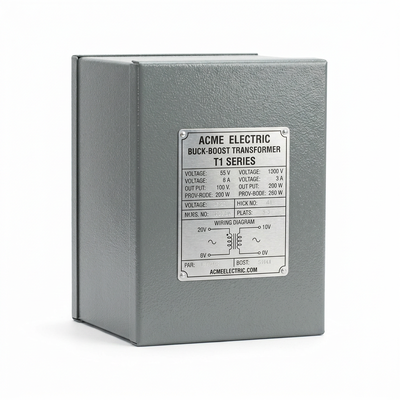  Acme Electric Buck-Boost Transformer Step Up/Down Voltage Correction New