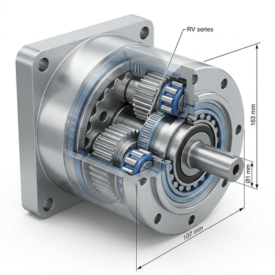 Original Nidec-Shimpo RV Reducer F-RV Series High Precision Cycloidal Gearbox