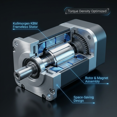 Original Kollmorgen TBM/KBM Series Frameless Motor for Humanoid Robot Actuators