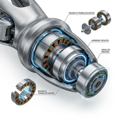 Original Maxon EC Frameless DT Series Torque Motor for Robot Joint Actuators