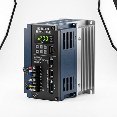 B2 Series AC Servo Drive 400W-1kW 220V Servo Amplifier Cost-effective for CNC
