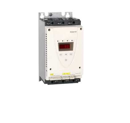 Schneider ATS22 General-Purpose Soft Starter, 3-Phase Industrial Motor Controller for Standard Load Fan & Pump Protection