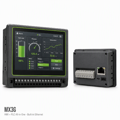 Coolmay MX3G HMI PLC All in One 4.3 7 inch Mini Controller