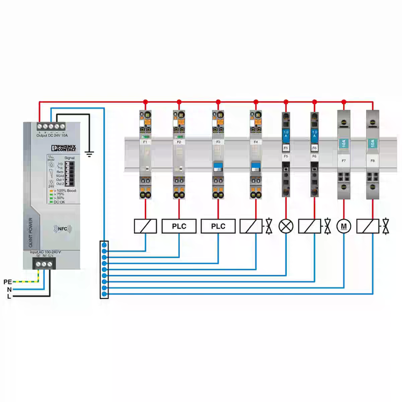 20A Switching Power Supplies 24VDC 110VAC 220VAC Industrial IoT Power Supply