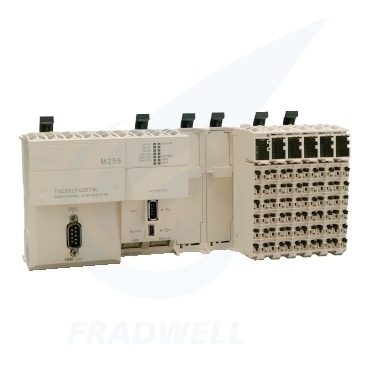 Modicon M258 PLC with Dual-core Processor and EtherNet/IP & Modbus RTU Communication for 250 I/O Expansions