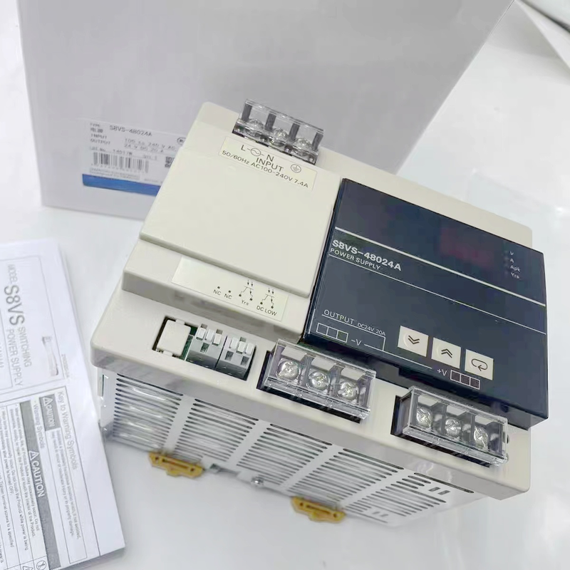 24VDC Industrial Power Supply 60W-480W DIN Rail Power Supply