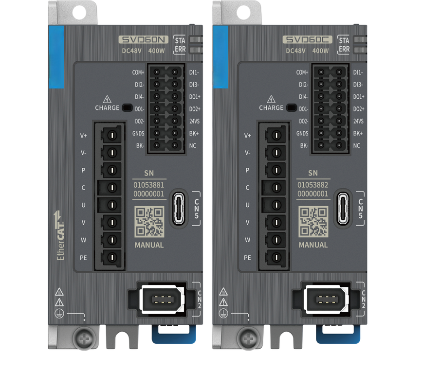SVD60 Low Voltage Servo Drive - SIL3 Safety Level & 2ms Fast Positioning for Industrial Automation