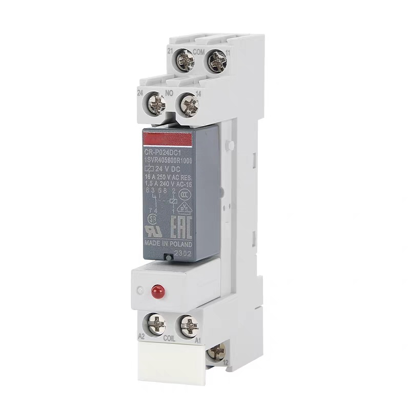 6A-16A ABB Safety Relay Overcurrent Phase Sequence Time Delay Protection