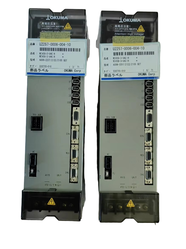 AC Drive Original Static Variable Frequency Drivers Model 1006-2257 OKUMA MIV08-L-V5