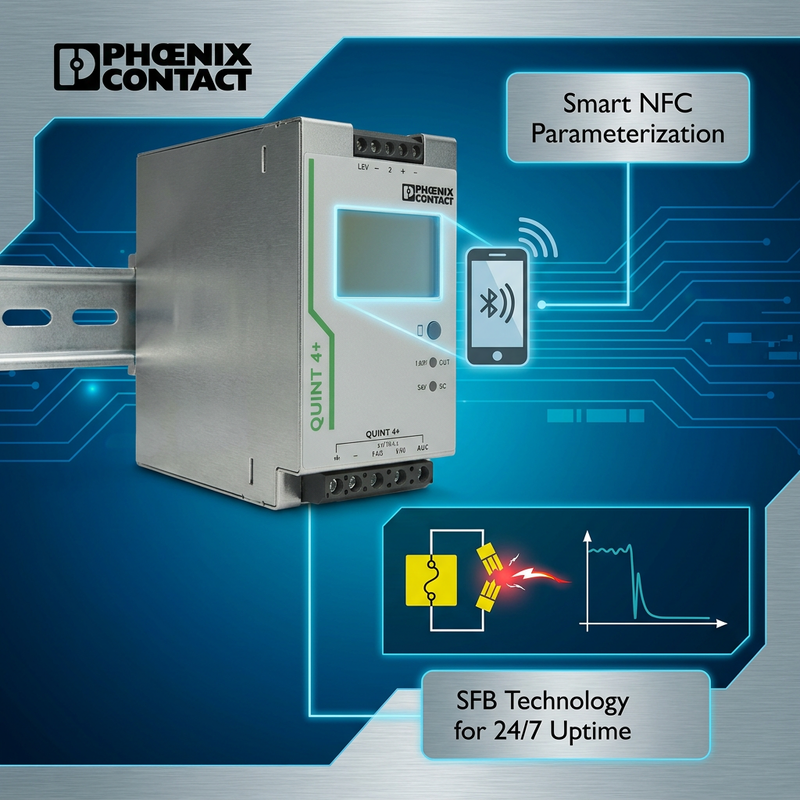 Phoenix Contact QUINT 4+ & PLCnext Kit | High Surge Power
