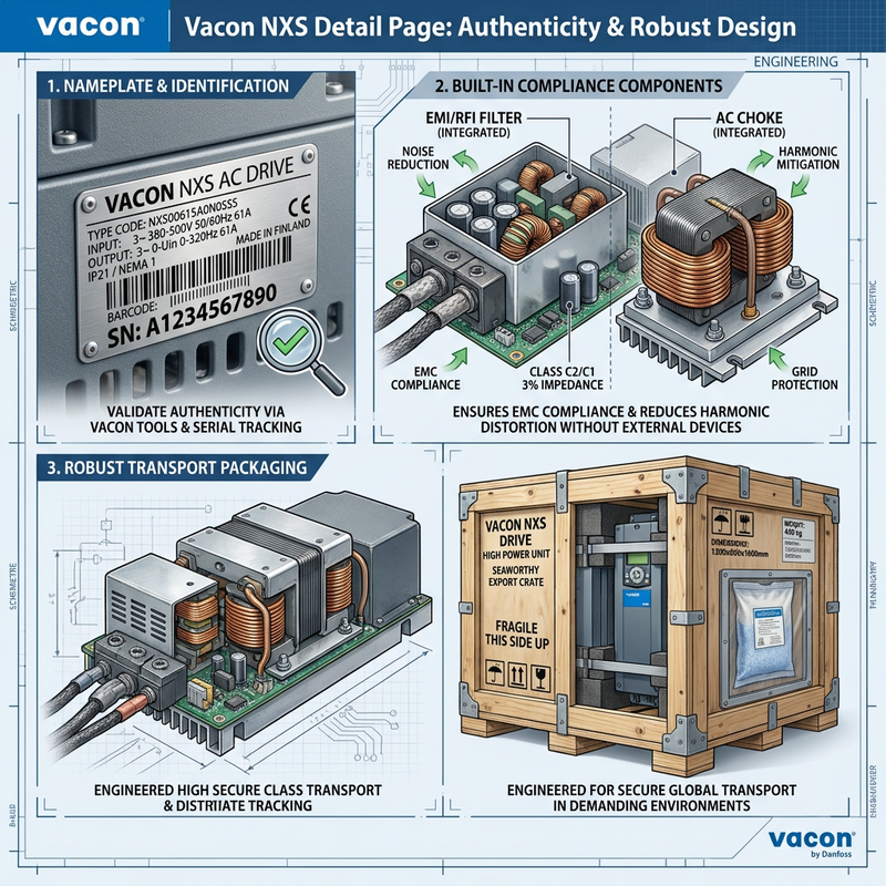 Vacon NXS Series VFD | High Performance Industrial Inverter