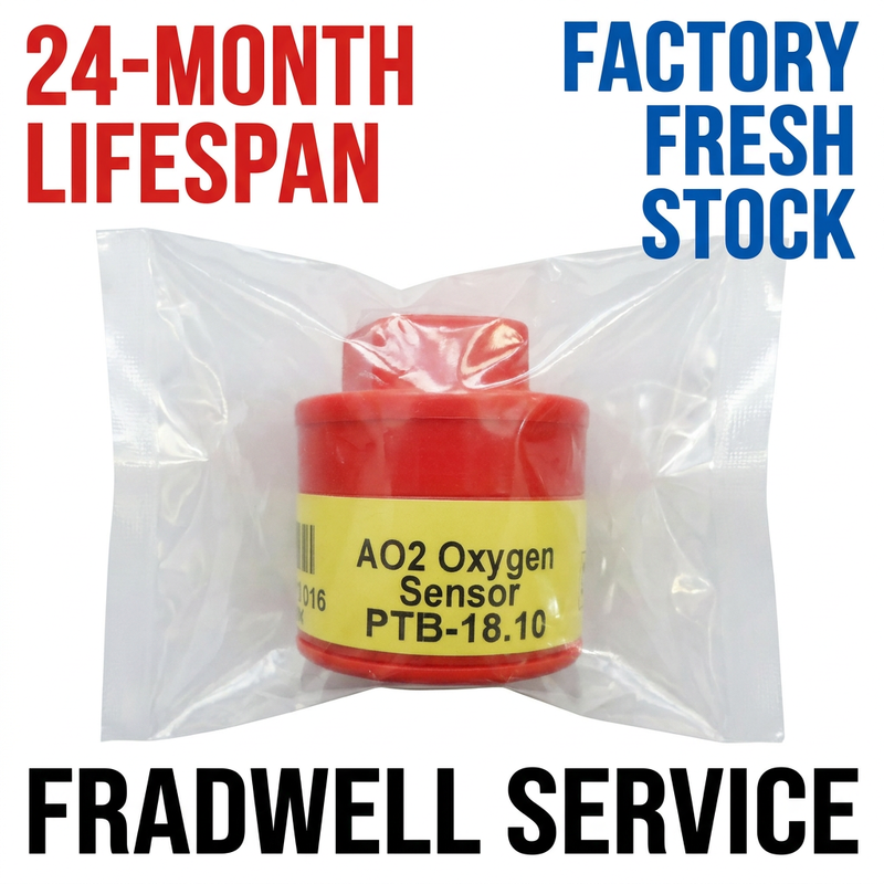 AO2 PTB-18.10 Oxygen Sensor for Medical & Emission Analyzers
