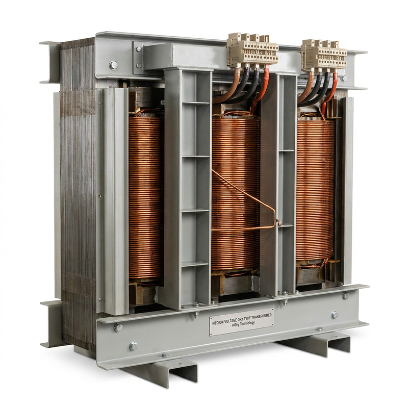 ABB HiDry Medium Voltage Dry Type Transformer Up to 25MVA 52kV Efficiency