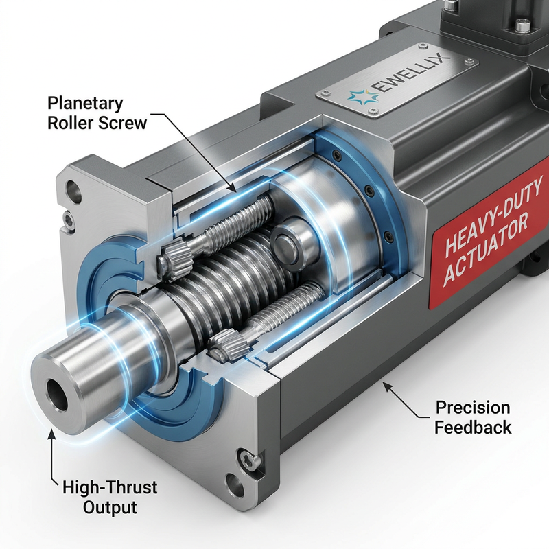 Original Ewellix Planetary Roller Screw for Heavy-Duty Robot Linear Actuators