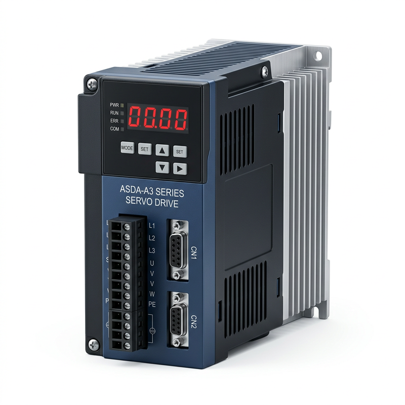 Delta ASDA-A3 750W Premium Servo Drive ASD-A3-0721-L — 24-bit Encoder, 3.1kHz BW