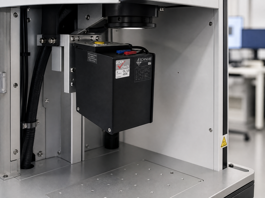 SCANLAB intelliSCANse 10 UV Galvo Scanner Head 355nm 343nm Laser Marking