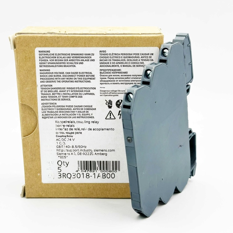 Siemens 3RQ3018-2AN08-0AA0 Coupling Relay 110V DC 6A Push-in