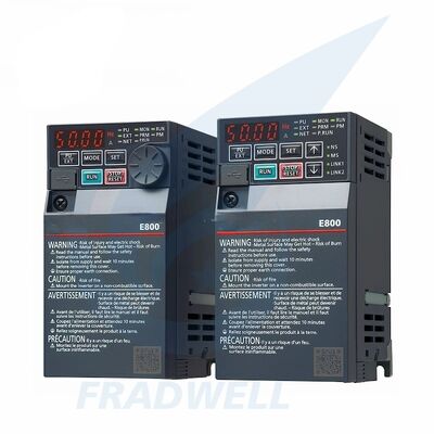 FR-E800 Networked Vector Frequency Converter 0.4-22kW VFD Single Phase To Three Phase